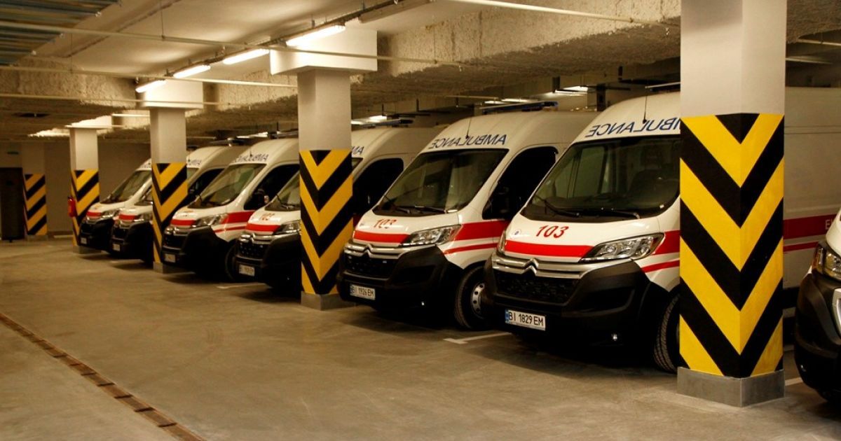 "Большая стройка": в Полтаве открыли новый подземный паркинг для карет скорой помощи