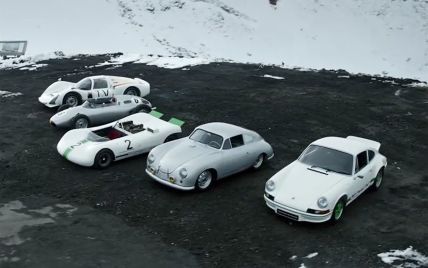 Porsche показал пять самых легких автомобилей за историю компании