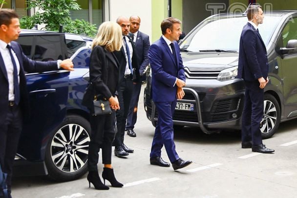 Бріжит і Еммануель Макрони / © Getty Images