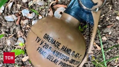 Граната возле детсада!