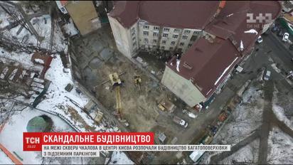 В столице застройщики хотят построить 20-этажный офисный центр у парка Чкалова
