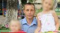 Загиблий Володимир Томілін із доньками