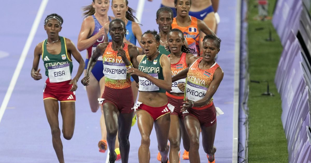 Фейт Кипьегон на Олимпиаде-2024