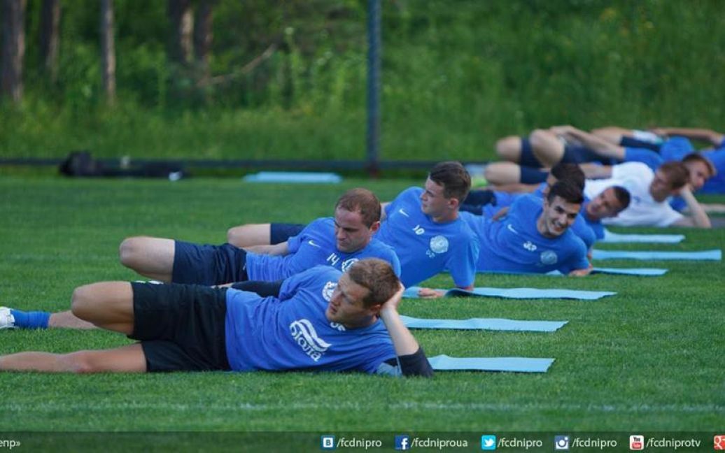 &quot;Дніпро&quot; провів перше тренування після відпустки / © ФК Дніпро