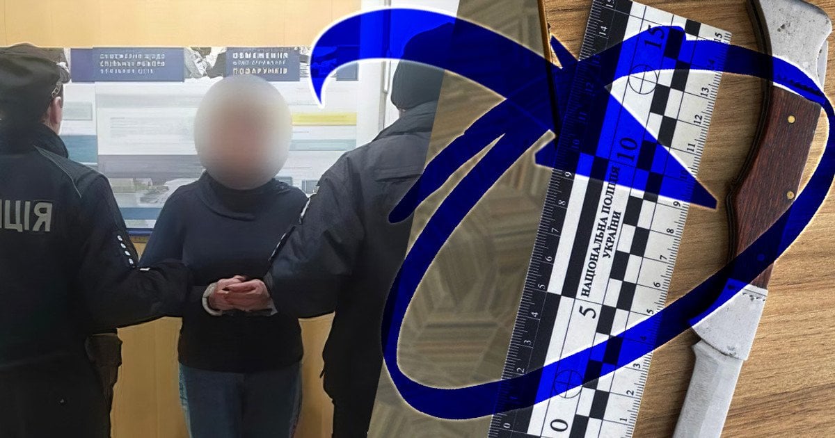 Задержание подозреваемой