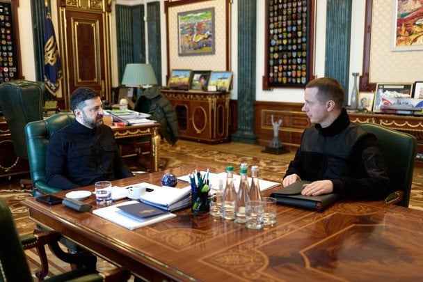 Володимир Зеленський та Олег Луговський / © Володимир Зеленський