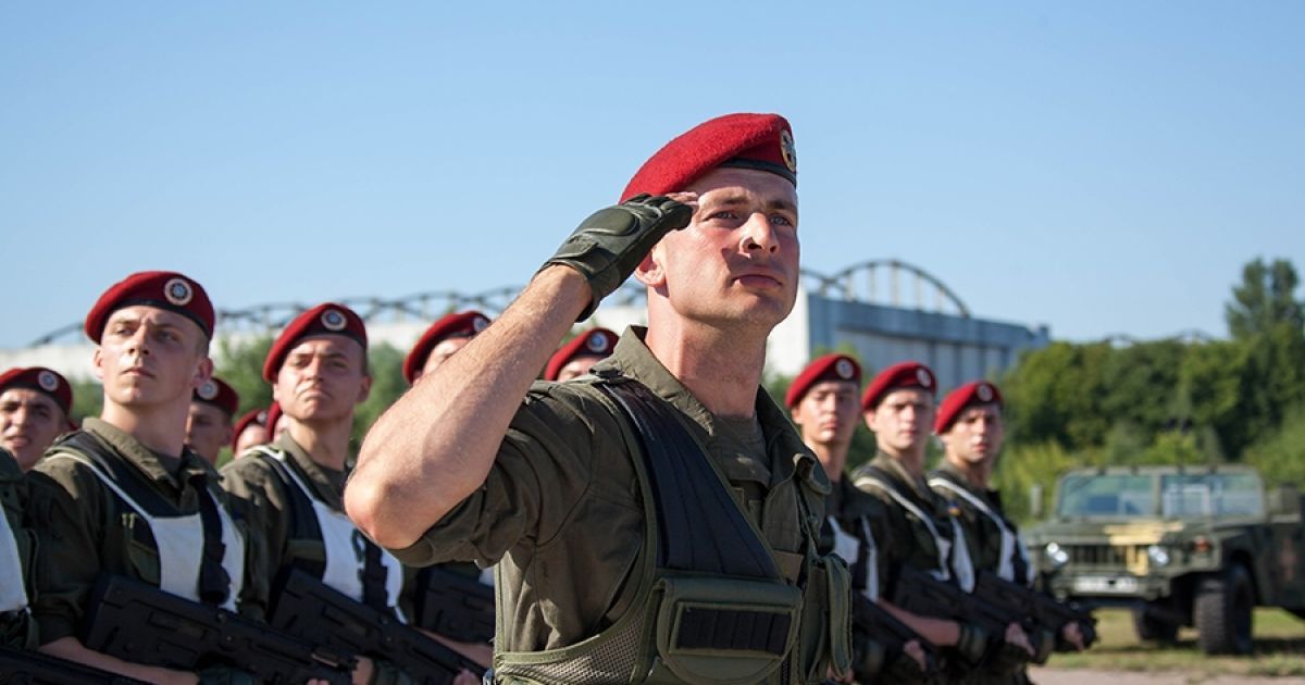 репетиція параду Нацгвардії до Дня Незалежності_7 / © Национальная гвардия Украины