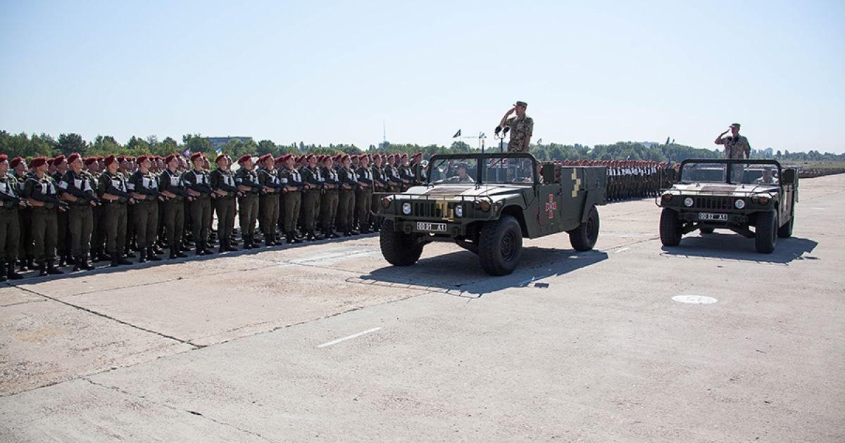 репетиція параду Нацгвардії до Дня Незалежності_5 / © Национальная гвардия Украины