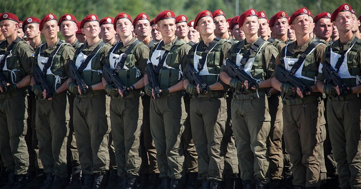 репетиція параду Нацгвардії до Дня Незалежності_4 / © Национальная гвардия Украины