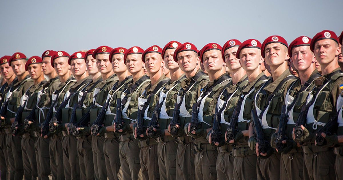 репетиція параду Нацгвардії до Дня Незалежності_2 / © Национальная гвардия Украины