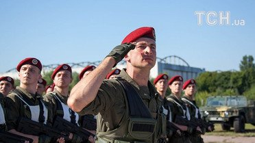 репетиція параду Нацгвардії до Дня Незалежності_7 / © Национальная гвардия Украины