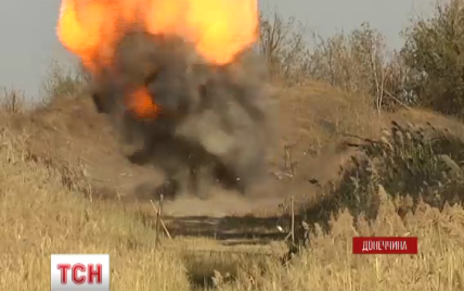 Под Волновахой подорвались боевики, а не украинские военные — Минобороны