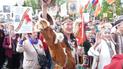 "Шамани" і "Гради": як у Донецьку пройшов парад забороненої техніки