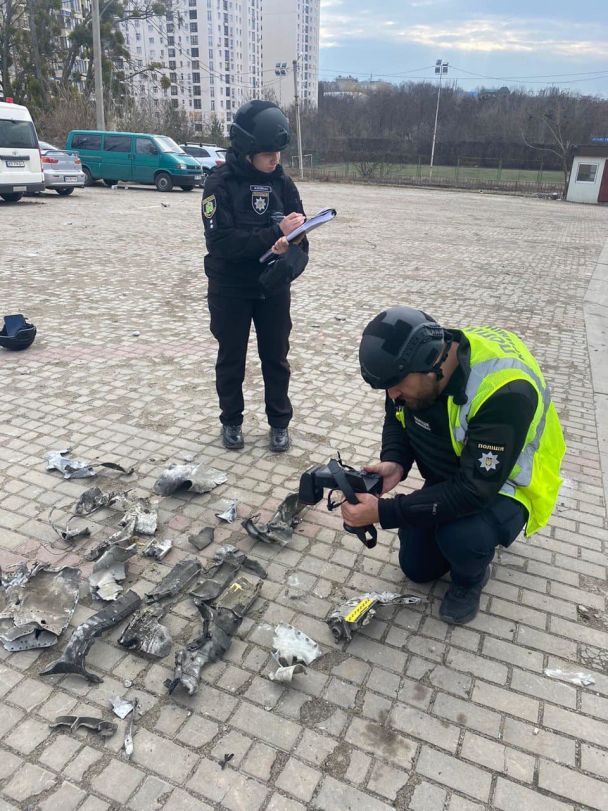 The aftermath of the Russian missile strike on Kharkiv, March 26 / Photo: Facebook Serhiy Bolvinov / © Facebook Сергій Болвінов
