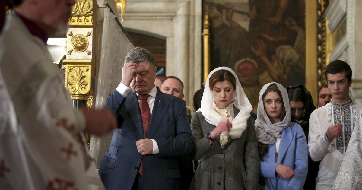 Петро Порошенко на Великодніх службах_17 / © Сайт президента України