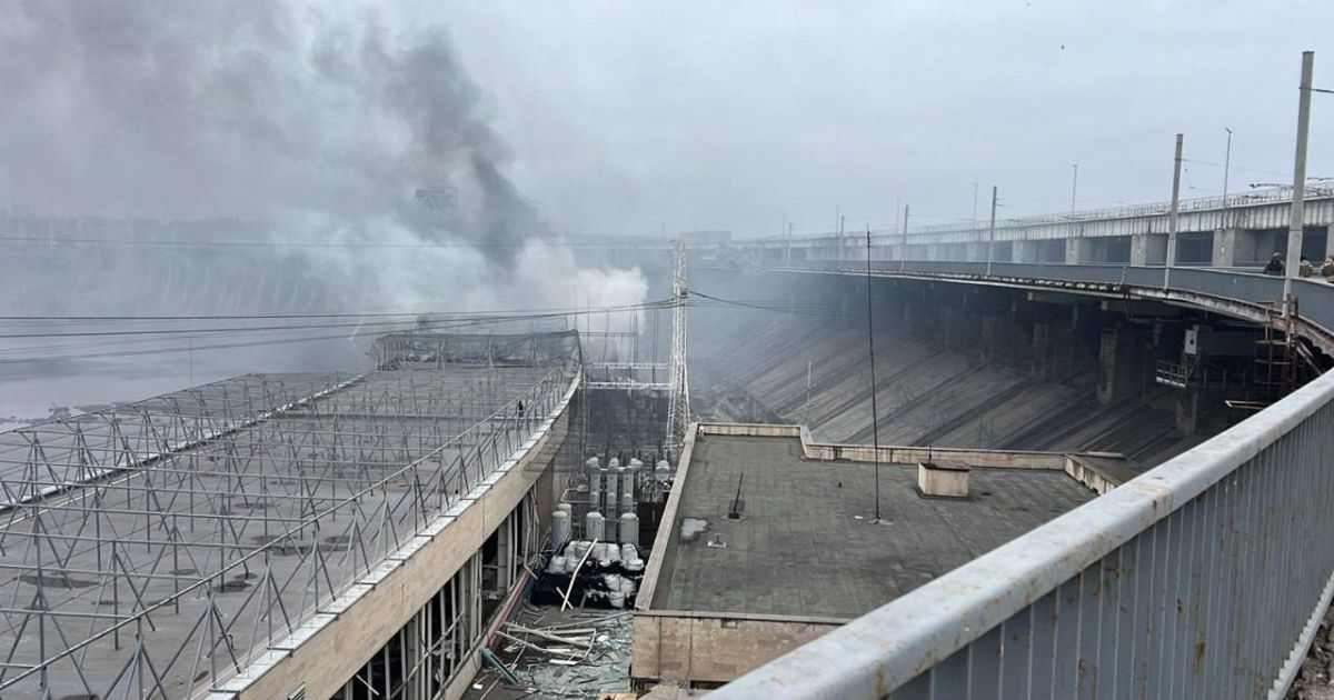 Ракетний удар по ДніпроГЕС 2024 року