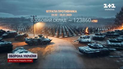 Втрати росіян на 26 січня: українські оборонці знищили ще 780 загарбників