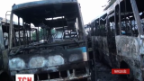 У Миколаєві згоріло одразу 6 автобусів
