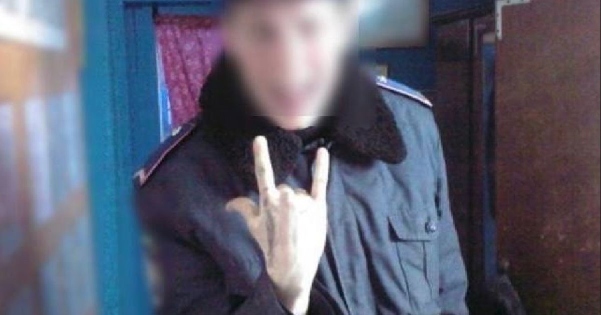 чоловік у формі поліції ДНР_4 / © Держприкордонслужба