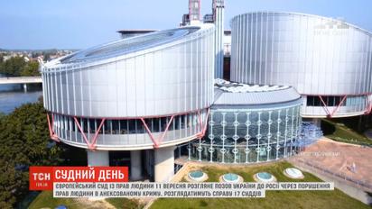 Европейский суд по правам человека объявил дату рассмотрения крымского иска Украины к России