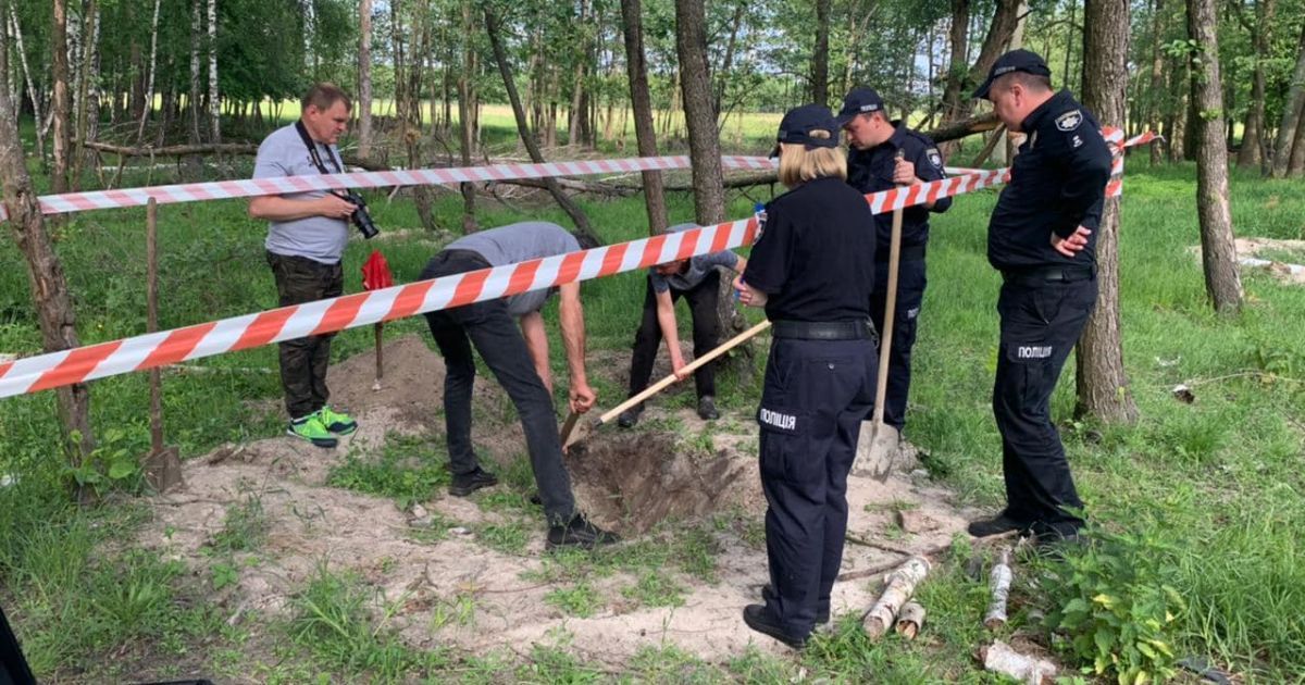 На Київщині продовжують виявляти жертв окупантів: знайшли ще одного розстріляного мешканця (фото)