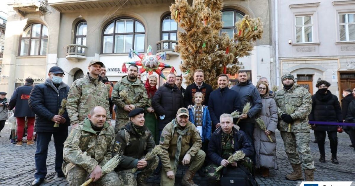 Дідух у Львові_4 / © Львовский городской совет