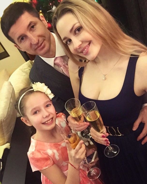 Євген Алдонін з донькою Вірою та дружиною / © instagram.com/evgeny_aldonin