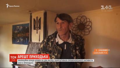 Оккупационные власти Крыма на 2 месяца арестовали проукраинского активиста Олега Приходько