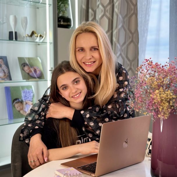 Лілія Ребрик з донькою Діаною / © instagram.com/liliia.rebrik