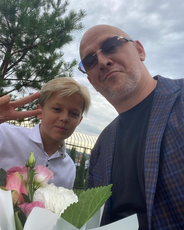 Потап з сином / © instagram.com/realpotap