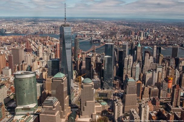 Нью-Йорк с высоты птичьего полета — Туризм