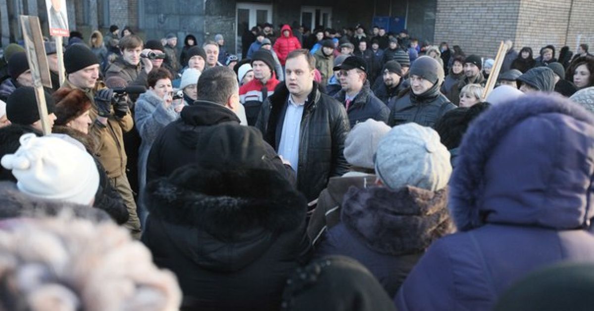 Горожане против того, чтобы Губарев руководил городом / © Новости Донбасса