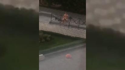 У Києві посеред вулиці пара зайнялася сексом