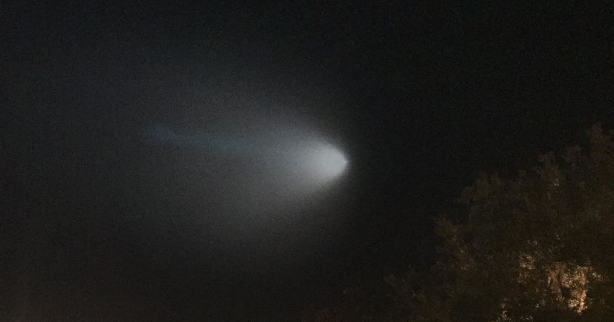 Американцев напугало загадочное сияние / © ktla.com