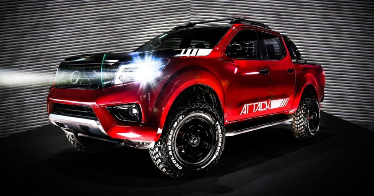 Nissan привез в Аргентину концептуальный пикап Frontier Attack