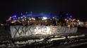 Ультрас "Металлиста" развернули баннер против Ахметова на матче "Шахтера" в Лиге Европы