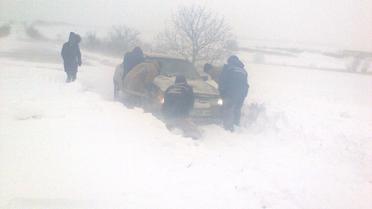 сніг, снігопад, снігові замети_5 / © ГСЧС