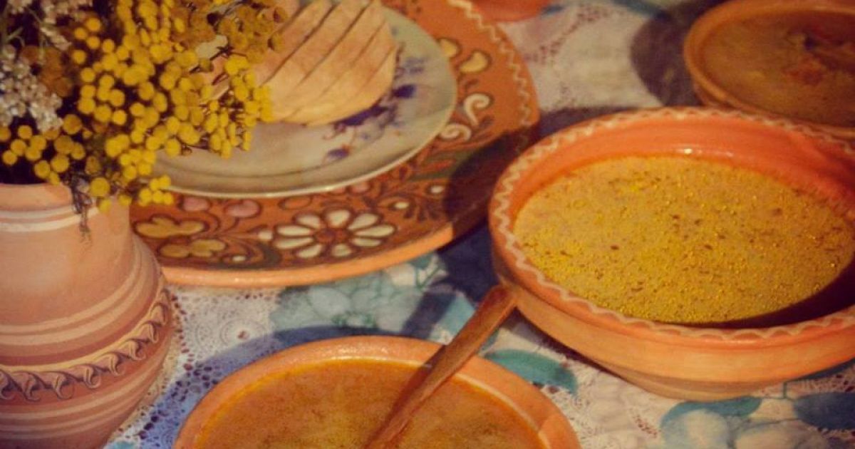 Во время фестиваля борща в Опошне / © Facebook / Юрий Репало