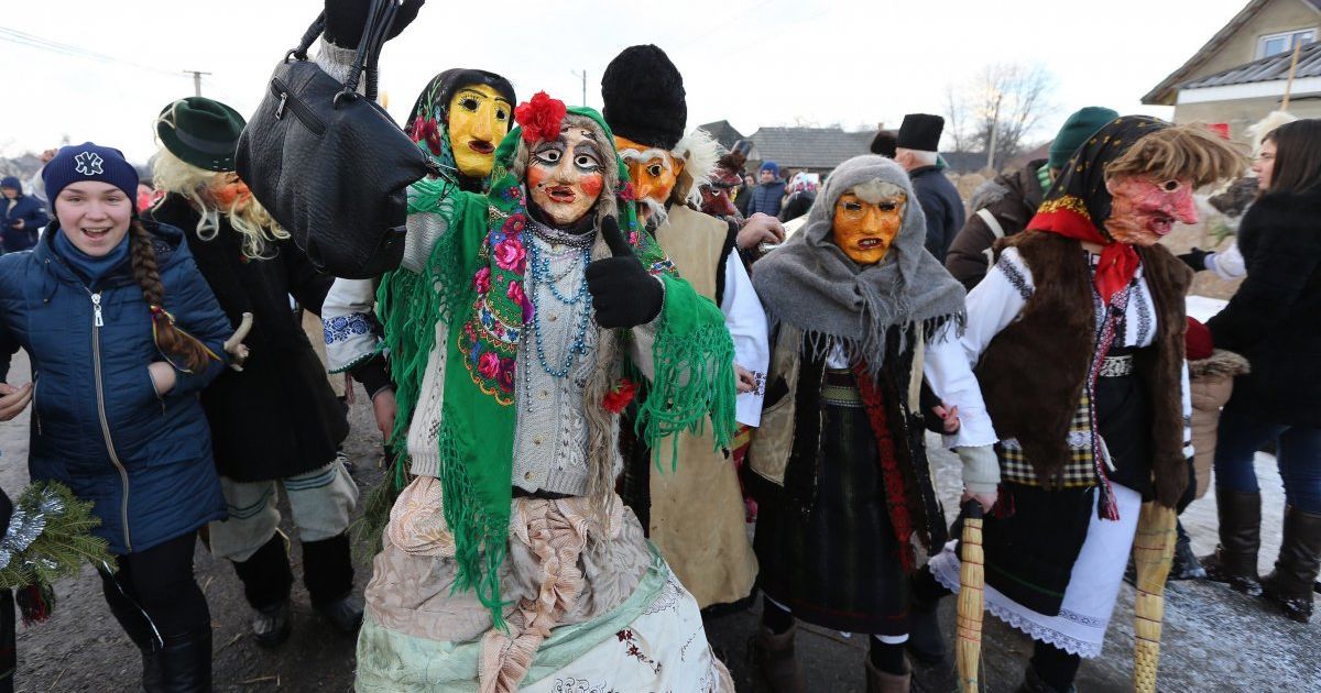 Празднование Маланки.