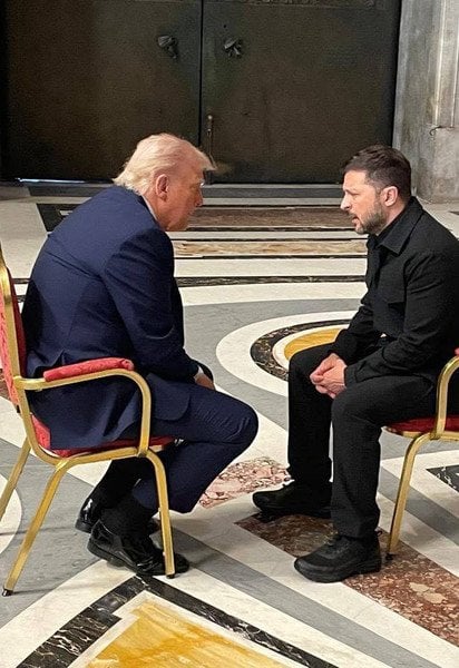 Трамп и Зеленский