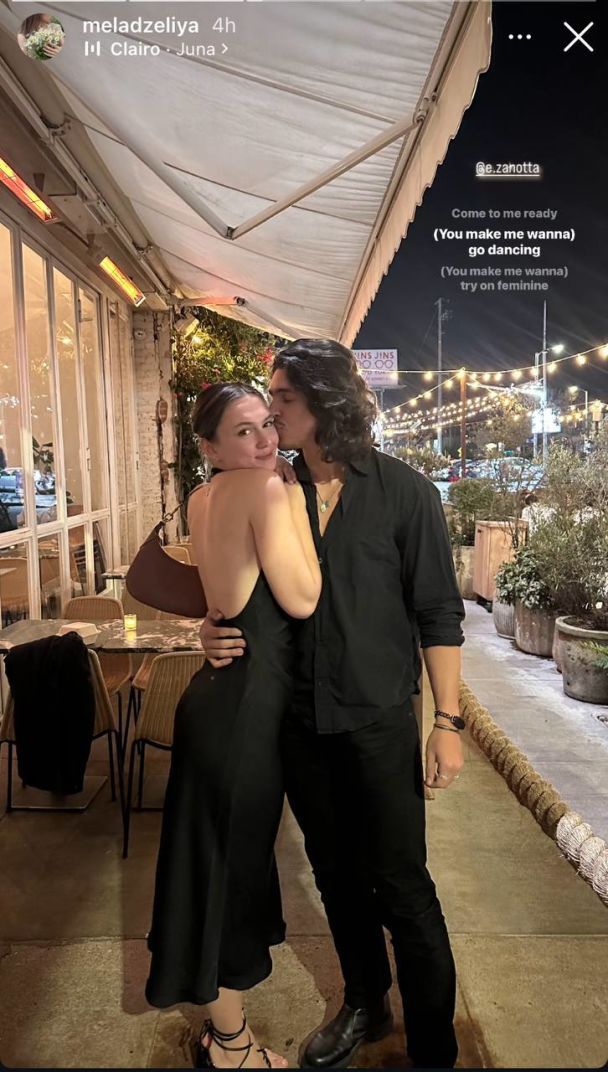 Лия Меладзе с бойфрендом / © instagram.com/meladzeliya