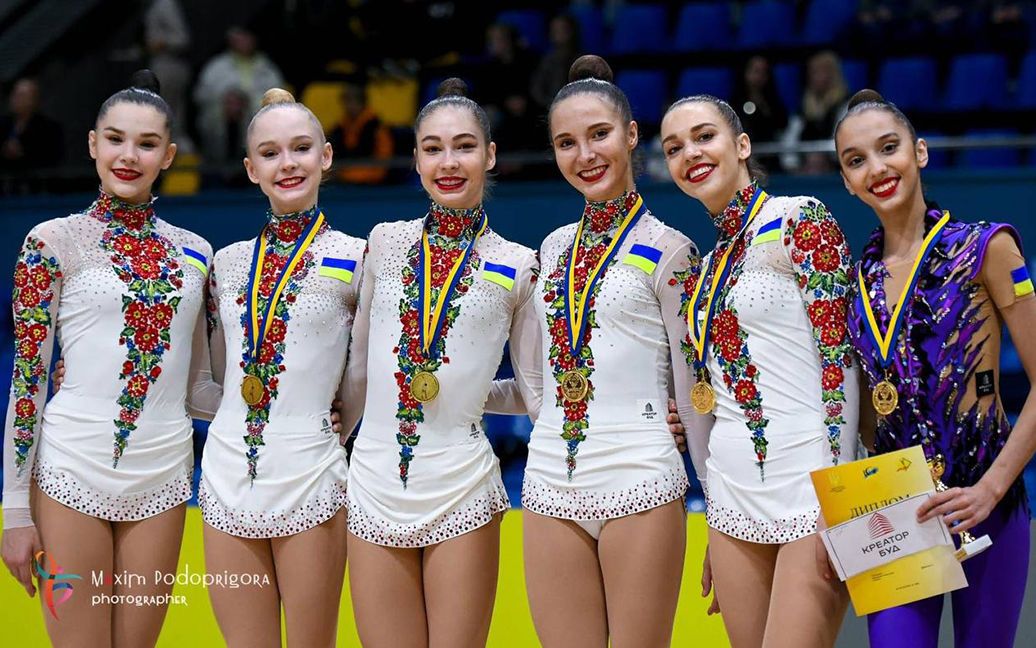 Переможниці Кубку України з художньої гімнастики / © 