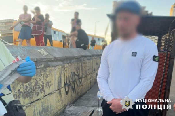 Злоумышленник, который в состоянии алкогольного опьянения открыл стрельбу в Киеве / © Главное управление Национальной полиции в городе Киеве