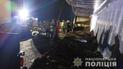 В Харькове задержали водителя грузовика, раздавившего такси с тремя людьми: видео момента аварии