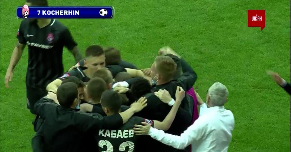 Заря - Минай - 1:0. Видео гола Кочергина