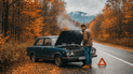 поломка автомобіля восени