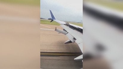 Під час польоту відірвалася частина крила літака Boeing 737