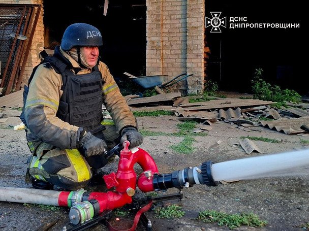 Последствия атаки на Днепропетровскую область