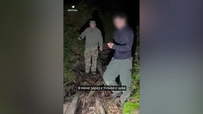 Медведица остановила нарушителя у границы с Румынией