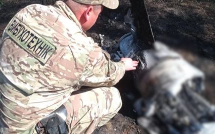 У Київській області знайшли ще одну збиту ракету, якою росіяни атакували Україну: фото